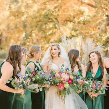 winter weddings at the oaks at salem